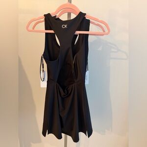 Calvin Klein Black Performance Stretch Tank